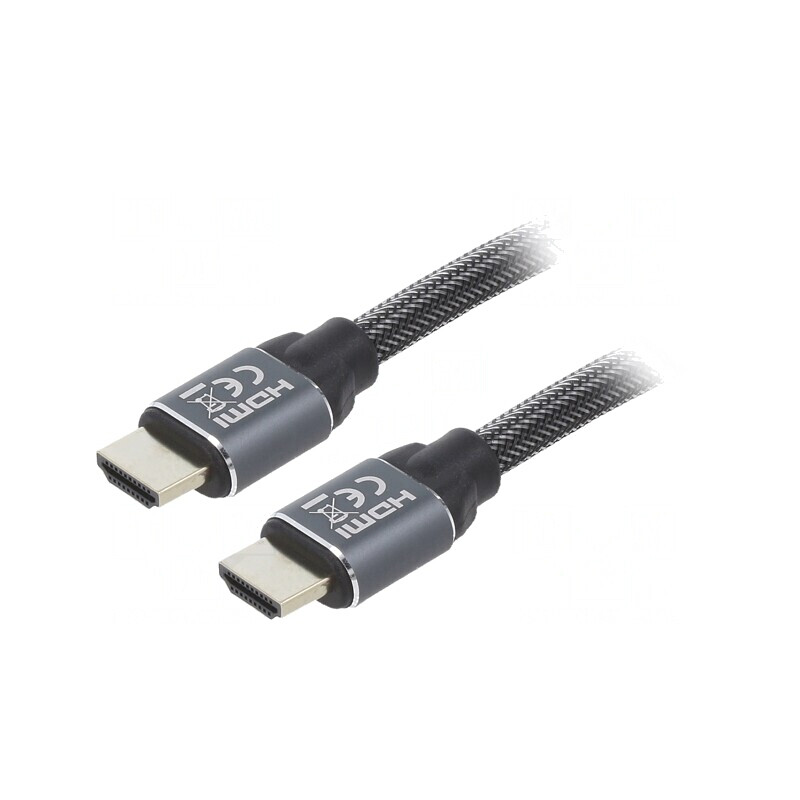 Cablu HDMI 2.0 Textil 5m Negru | Electronic-mag.ro | Componente Electronice Cablu HDMI 2.0 Textil 5m Negru | Electronic-mag.ro | Componente Electronice