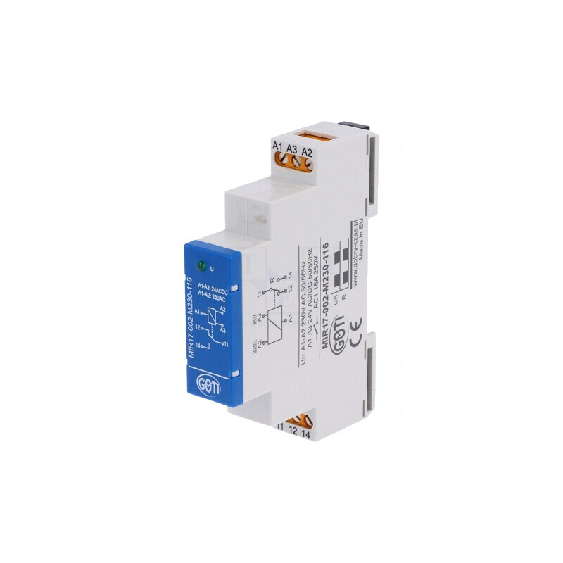 Releu pentru instalații de impulsuri NC NO pentru șină DIN | Electronic-mag.ro | Componente Electronice