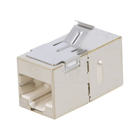 Adaptor Cat 6a Ecranat 8p8c | Electronic-mag.ro | Componente Electronice
