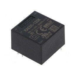 Convertor AC/DC 5W 12VDC | Electronic-mag.ro | Componente Electronice