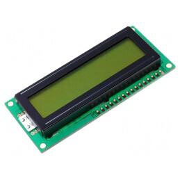 Afișaj LCD Alfanumeric 16x2 80x36x8mm LED | Electronic-mag.ro | Componente Electronice