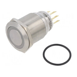 Comutator Anti-Vandalism SPDT 3A/220VAC 5A/24VDC IP65 | Electronic-mag.ro | Componente Electronice