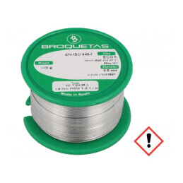 Sârmă de lipit fără plumb 0,5mm 0,1kg bobină | Electronic-mag.ro | Componente Electronice