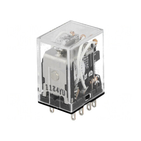 Releu Electromagnetic 3PDT 24VDC 5A | Electronic-mag.ro | Componente Electronice