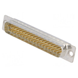Mufă D-Sub 37-PIN Tată Lipire Contacte Întoarse | Electronic-mag.ro | Componente Electronice