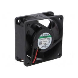 Ventilator axial 24V 60x60x25mm 67,95m3/h 45dBA | Electronic-mag.ro | Componente Electronice