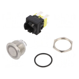 Comutator anti-vandalism DPDT 16A IP65 ON-OFF | Electronic-mag.ro | Componente Electronice