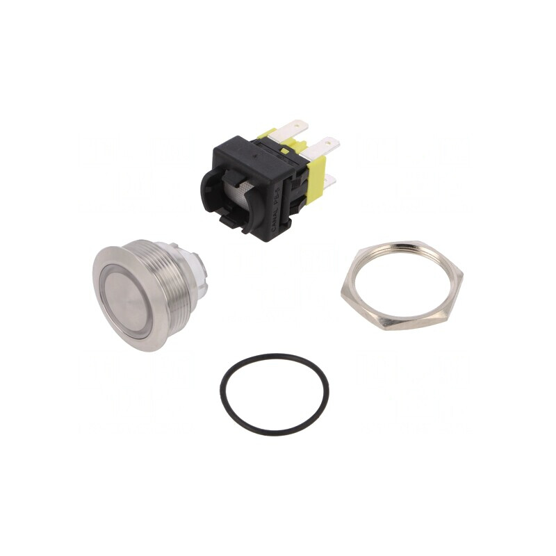 Comutator Anti-Vandalism DPDT 16A 250VAC IP65 ON-OFF | Electronic-mag.ro | Componente Electronice
