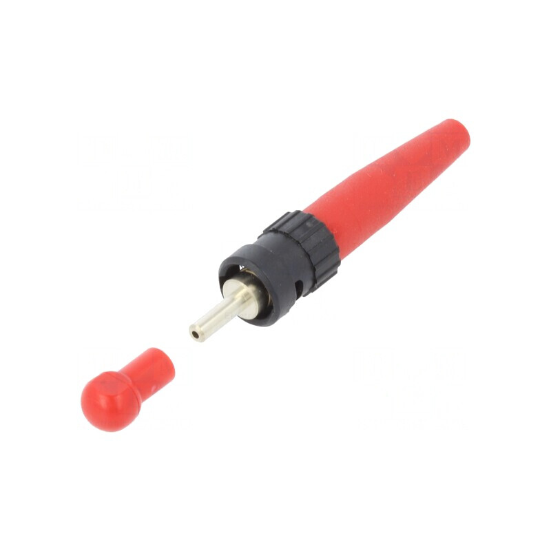 Conector fibră optică ST crimpat pe cablu | Electronic-mag.ro | Componente Electronice