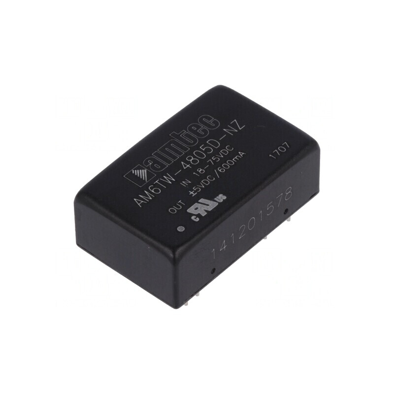 Convertor DC/DC 6W 18-75V la 5V/-5V DIP24 | Electronic-mag.ro | Componente Electronice
