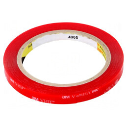 Bandă de Fixare Acrilică Transparentă 9mm x 5,5m | Electronic-mag.ro | Componente Electronice