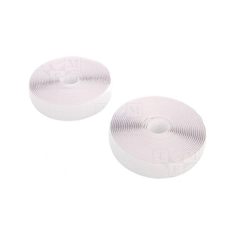 Bandă arici albă 25mm x 5m | Electronic-mag.ro | Componente Electronice