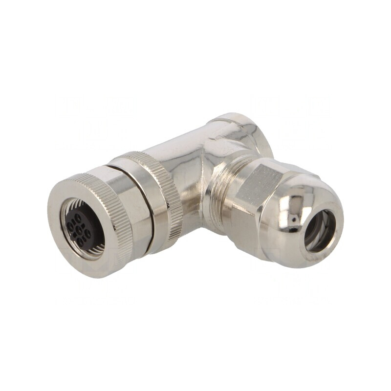 Mufă M12 5 PIN Mamă Profibus IP67 60V 4A | Electronic-mag.ro | Componente Electronice