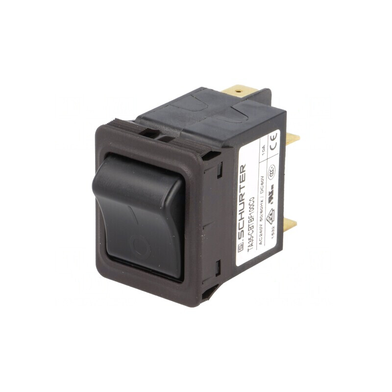Întrerupător Supracurent 240VAC 60VDC 10A DPST MCB | Electronic-mag.ro | Componente Electronice