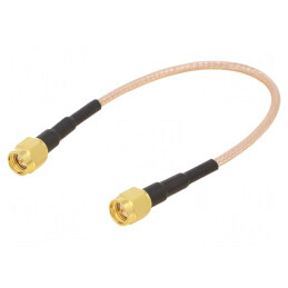 Cablu SMA 50Ω 0,15m Ecranat -65÷150°C | Electronic-mag.ro | Componente Electronice