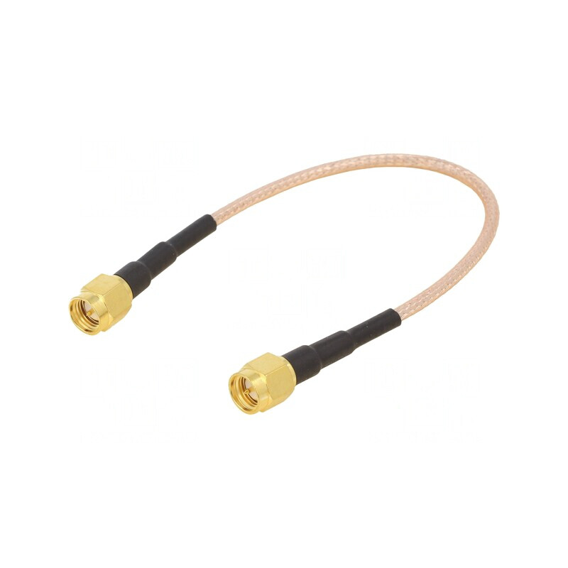 Cablu SMA 50Ω 0,15m Ecranat -65÷150°C | Electronic-mag.ro | Componente Electronice