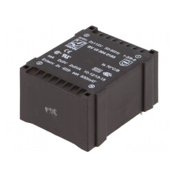 Transformator Încapsulat 10VA 115VAC 9V 555mA PCB | Electronic-mag.ro | Componente Electronice