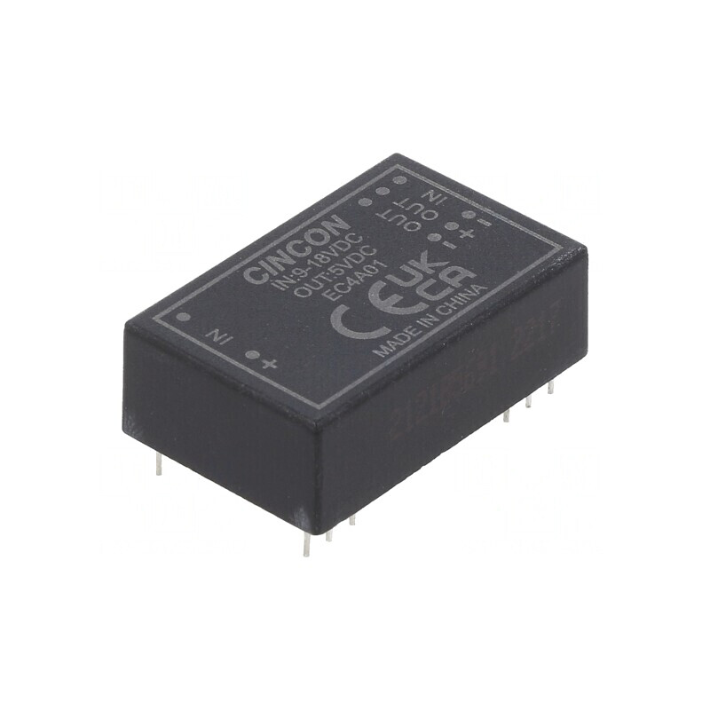 Convertor DC/DC 5/6W 9-18V la 5V 1A DIP24 EC4A01 | Electronic-mag.ro | Componente Electronice Convertor DC/DC 5/6W 9-18V la 5V 1A DIP24 EC4A01 | Electronic-mag.ro | Componente Electronice