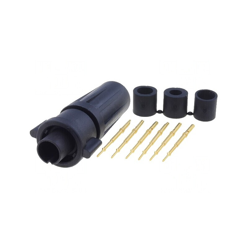 Conector Circular EN2 Mufă Tată 6 PIN 3A | Electronic-mag.ro | Componente Electronice