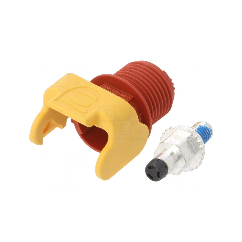 Soclu alimentare DC Han S 120 tată 1 pin rotativ | Electronic-mag.ro | Componente Electronice