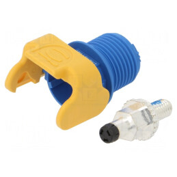 Soclu alimentare DC Han S 120 PIN rotativ tată | Electronic-mag.ro | Componente Electronice
