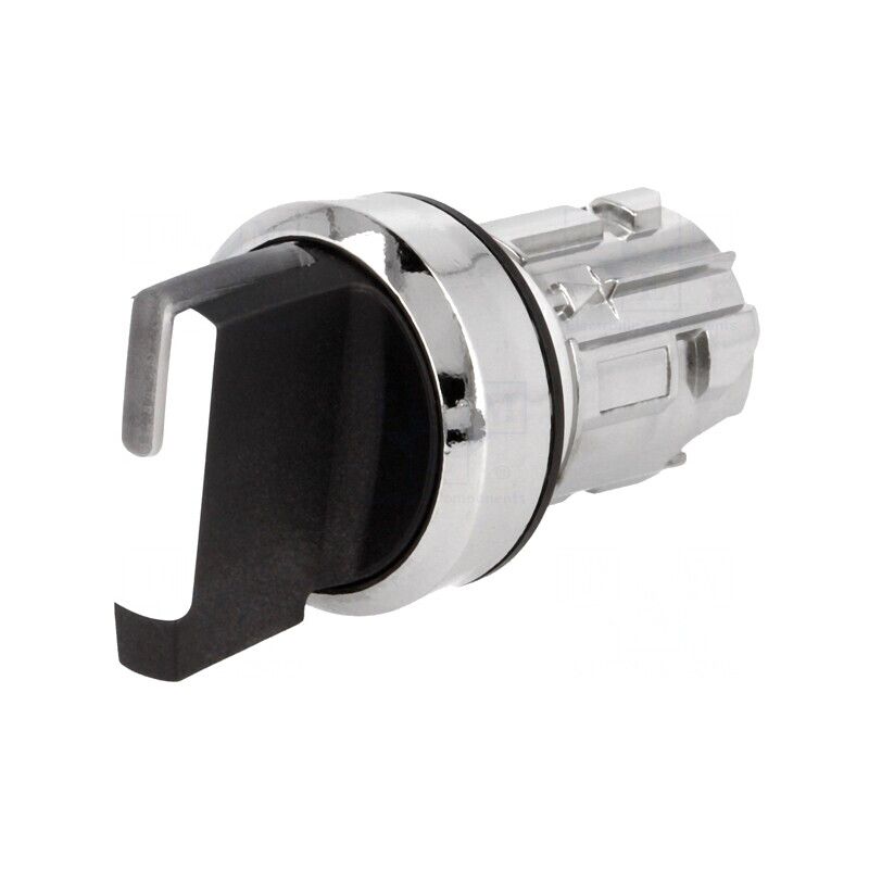 Comutator rotativ 22mm IP67 albă | Electronic-mag.ro | Componente Electronice
