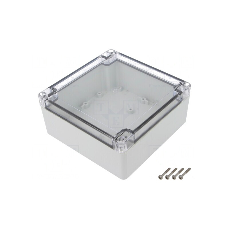 Carcasă Universală 135x135x60 mm cu Bucșă din Alamă | Electronic-mag.ro | Componente Electronice