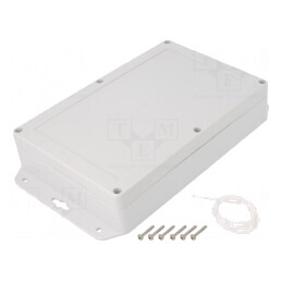 Carcasă universală ABS gri deschis 140x210x45mm | Electronic-mag.ro | Componente Electronice