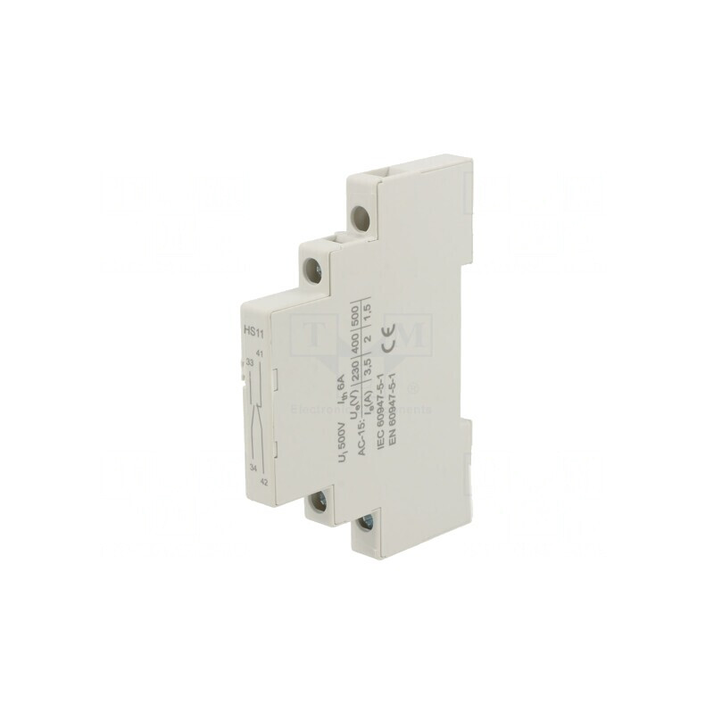 Contacte Auxiliare NC NO Laterale cu Șurub | Electronic-mag.ro | Componente Electronice