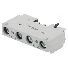 Contacte auxiliare NO laterale cu cleme șurub | Electronic-mag.ro | Componente Electronice