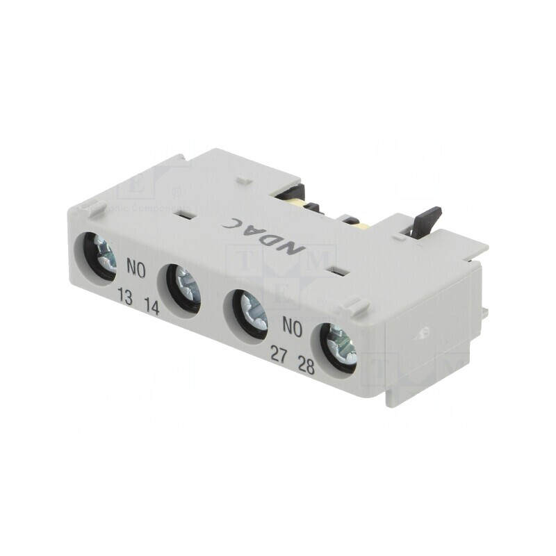 Contacte auxiliare NO laterale cu cleme șurub | Electronic-mag.ro | Componente Electronice