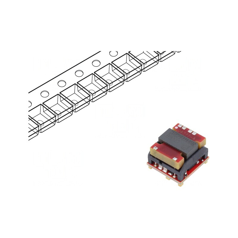 Convertor DC/DC 2W 18-36V la 12V 167mA SMD | Electronic-mag.ro | Componente Electronice