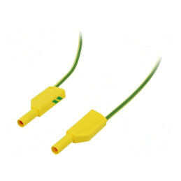 Cablu de măsurare 19A mufă banană 4 mm | Electronic-mag.ro | Componente Electronice