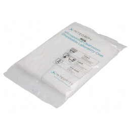 Halat ESD XXL Unisex cu Fermoar Alb | Electronic-mag.ro | Componente Electronice
