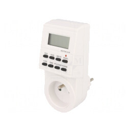 Întrerupător Temporizat 7 Zile 230V 2 PIN | Electronic-mag.ro | Componente Electronice