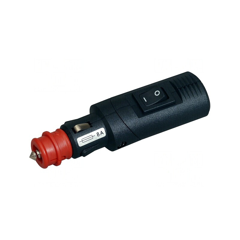 Mufă brichetă auto cu şurub 8A 12-24V | Electronic-mag.ro | Componente Electronice