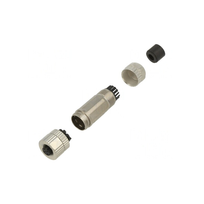 Mufă M12 4-PIN mamă Ethernet IP65 drept 250V | Electronic-mag.ro | Componente Electronice Mufă M12 4-PIN mamă Ethernet IP65 drept 250V | Electronic-mag.ro | Componente Electronice