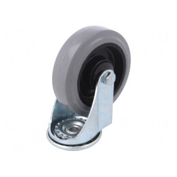Roată de transport 125mm 150kg | Electronic-mag.ro | Componente Electronice