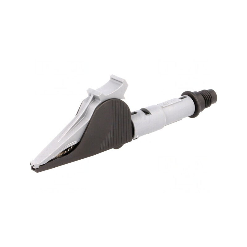 Bornă crocodil neagră 20A 1kV 41mm | Electronic-mag.ro | Componente Electronice Bornă crocodil neagră 20A 1kV 41mm | Electronic-mag.ro | Componente Electronice
