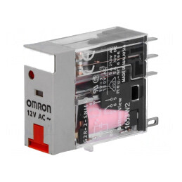 Releu Electromagnetic DPDT 12VAC 5A | Electronic-mag.ro | Componente Electronice