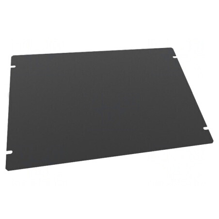 Placă de montare oțel neagră 1441 | Electronic-mag.ro | Componente Electronice