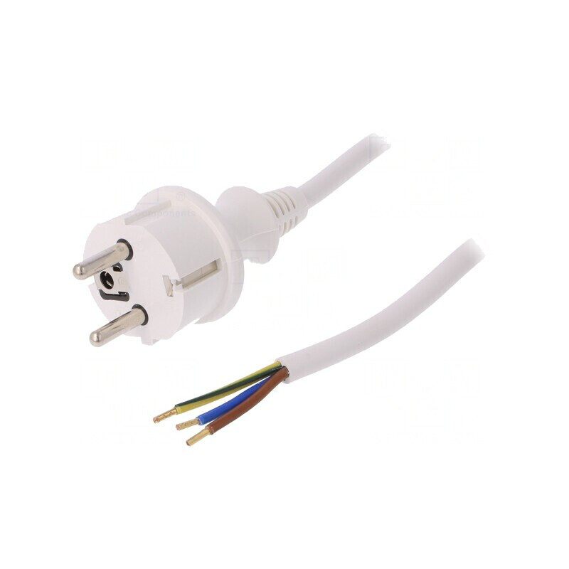 Cablu Electric SCHUKO PVC 3x1,5mm2 5m | Electronic-mag.ro | Componente Electronice