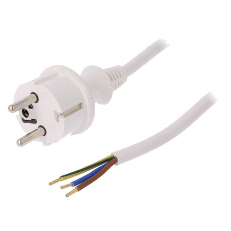 Cablu Electric SCHUKO PVC 3x1,5mm2 5m | Electronic-mag.ro | Componente Electronice