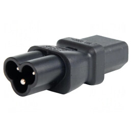 Adaptor de Test IEC C5 Mamă la Mufă IEC | Electronic-mag.ro | Componente Electronice