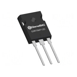 N-MOSFET SiC Unipolar 1,2kV 29A 207W G3R75MT12D | Electronic-mag.ro | Componente Electronice
