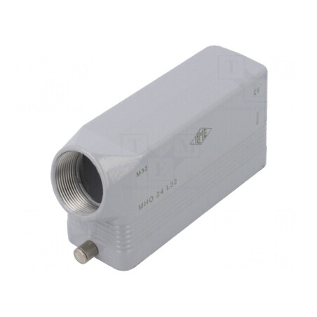 Carcasă pentru conectori HDC C-TYPE IP66 104.27 MHO 24 L32 | Electronic-mag.ro | Componente Electronice