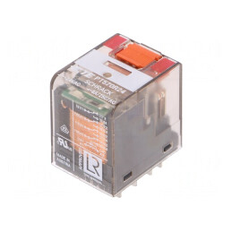Releu Electromagnetic 4PDT 24VAC 6A | Electronic-mag.ro | Componente Electronice