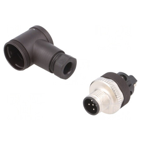 Mufă M12 PIN 5 tată cablu 4-6mm DeviceNet CANopen | Electronic-mag.ro | Componente Electronice