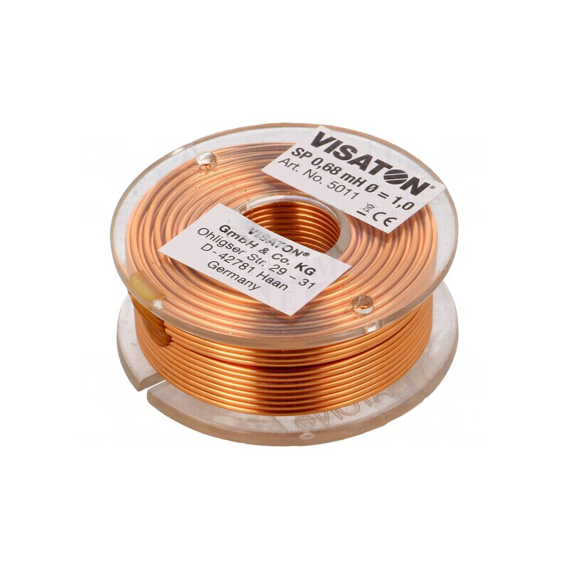 Bobină cu Aer 0,68mH 0,45Ω 48mm 18mm 1mm | Electronic-mag.ro | Componente Electronice Bobină cu Aer 0,68mH 0,45Ω 48mm 18mm 1mm | Electronic-mag.ro | Componente Electronice