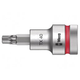 Tubulară Torx TX40 1/2 60mm oțel crom-vanadium Zyklop | Electronic-mag.ro | Componente Electronice
